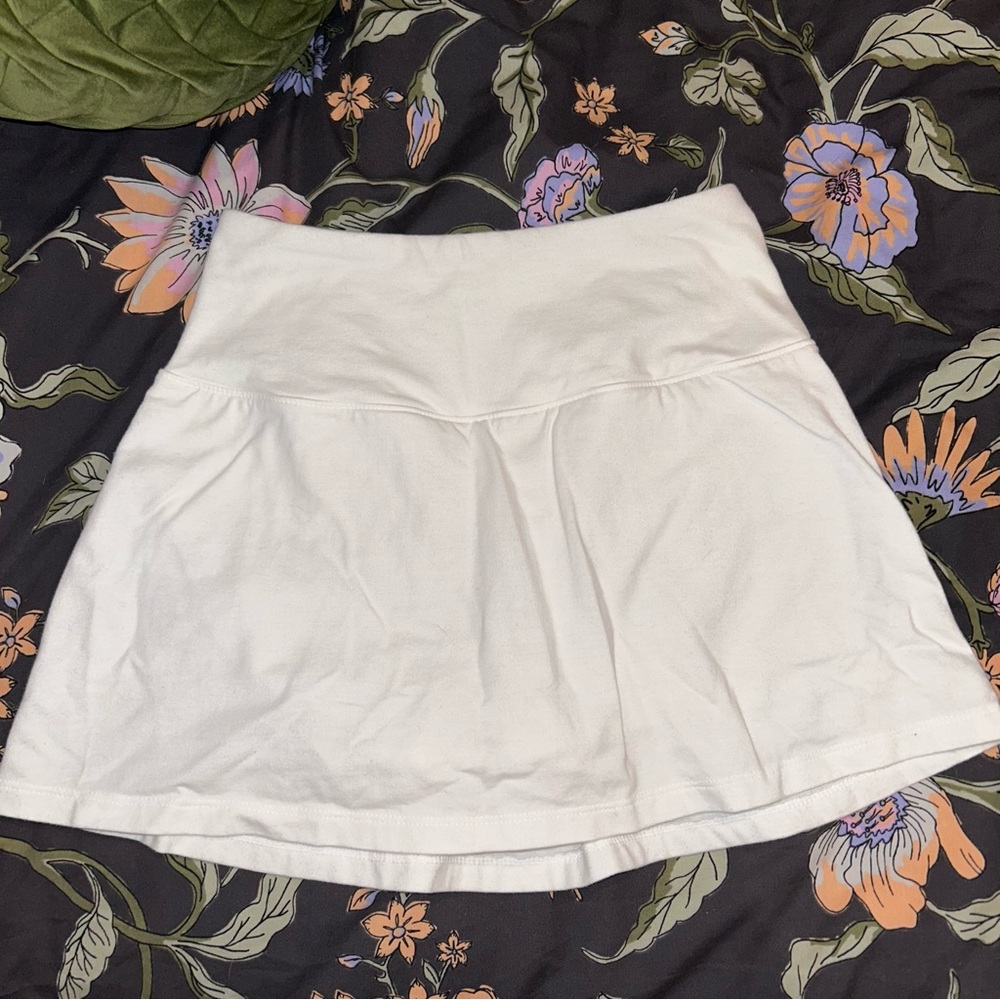 White Mini Skirt